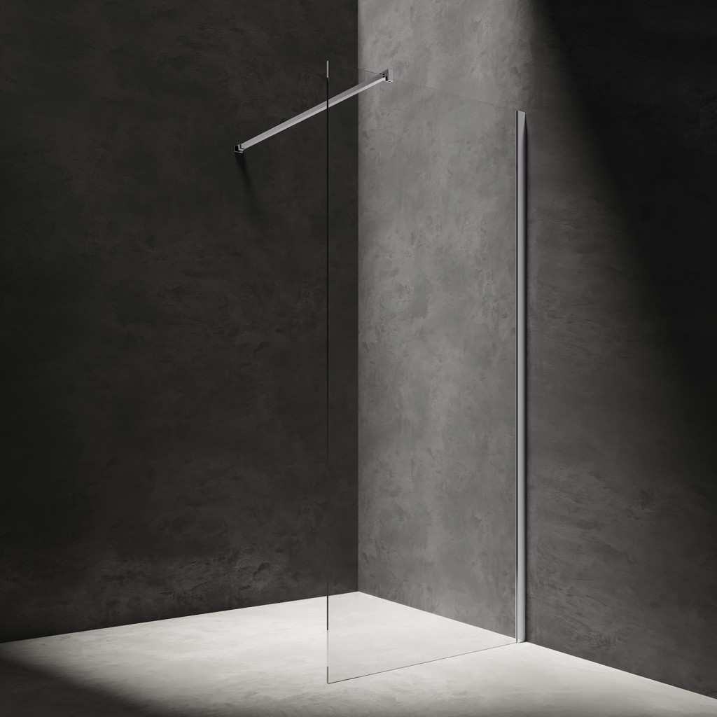 OMNIRES MARINA walk-in, 80 cm chrom / transparent /CRTR/ DNR80XCRTR