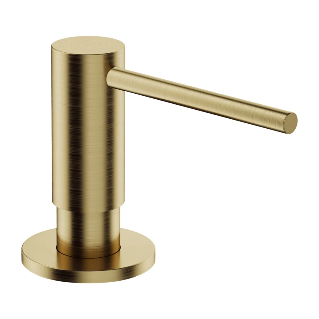 OMNIRES MODERN PROJECT dávkovač tekutého mýdla na desku, antický broušený bronz MP60723BR