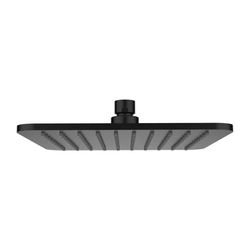 OMNIRES SLIMLINE dešťová sprcha, 20 x 20 cm černá mat /BLM/ WG220/OBL