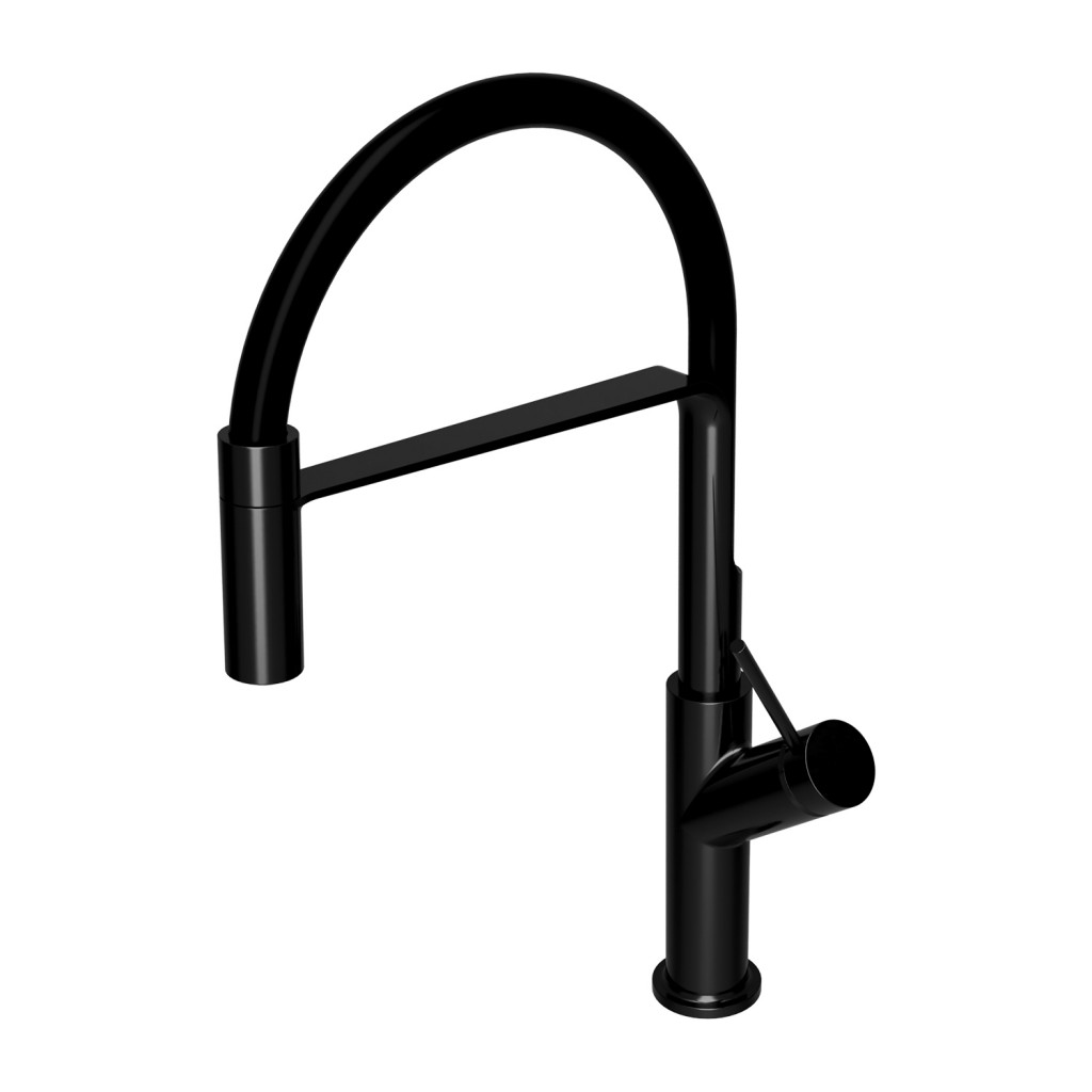 OMNIRES VITA dřezová baterie černá polomatná /BLH/ VI6350BLBL