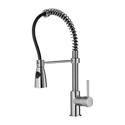 OMNIRES X2 dřezová baterie, chrom lesk/černá mat X2CR