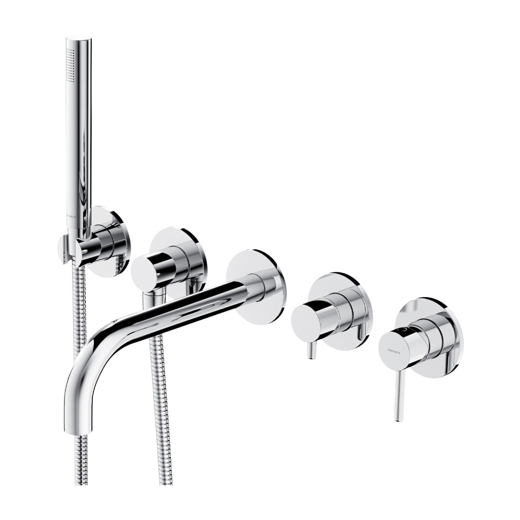 OMNIRES Y vanová baterie 5-otvorová podomítková chrom /CR/ Y1237-1CR