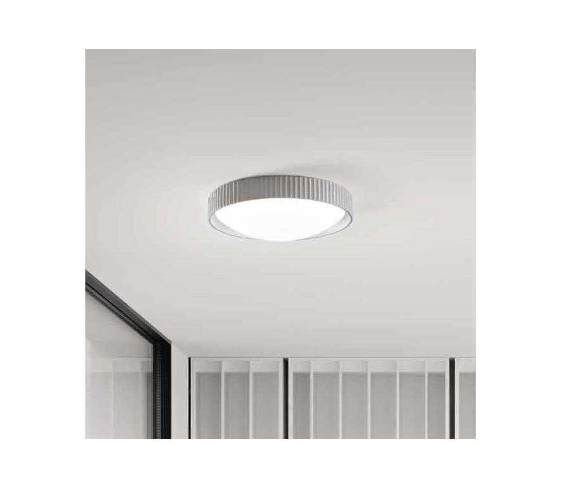 Ondaluce - LED Stropní svítidlo CONCRETE LED/20W/230V pr. 41 cm beton/šedá PL.CONCRETE/CEMENT