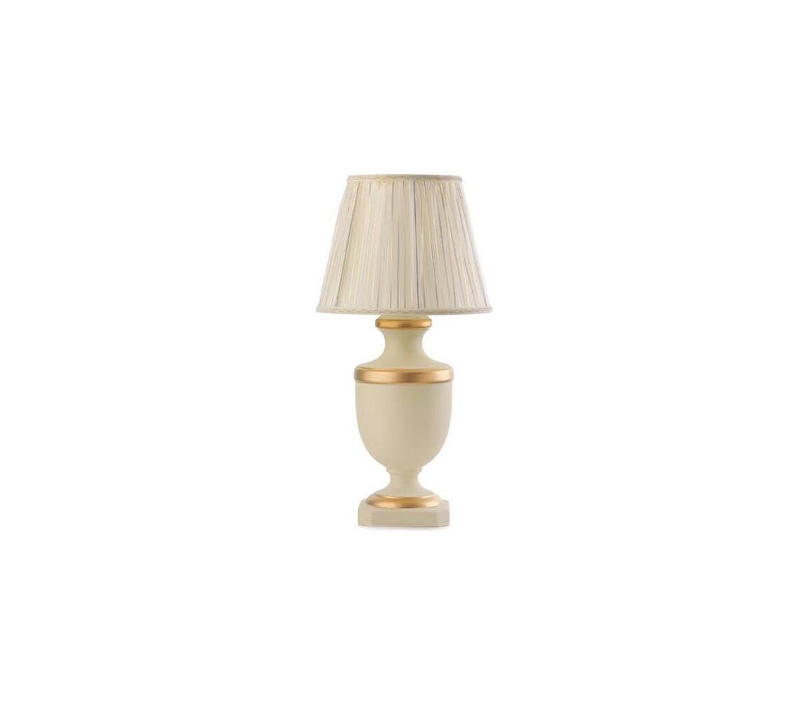 ONLI - Stolní lampa IMPERIALE 1xE27/22W/230V 56 cm béžová 222/L