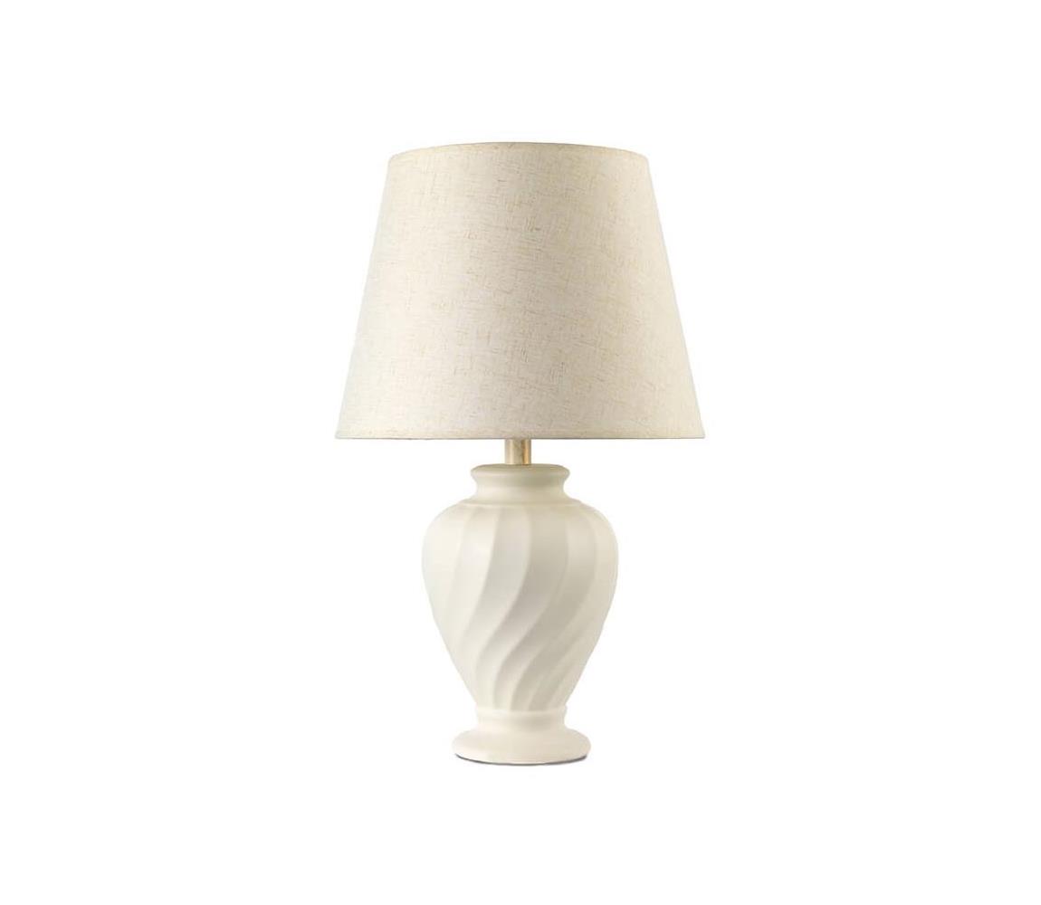 ONLI - Stolní lampa VORTICE 1xE27/22W/230V 64 cm krémová 235/LGB