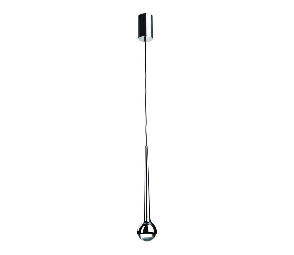 Open Design OR80261 - LED Lustr na lanku CAPPI LED/5W/230V černý chrom OR80261