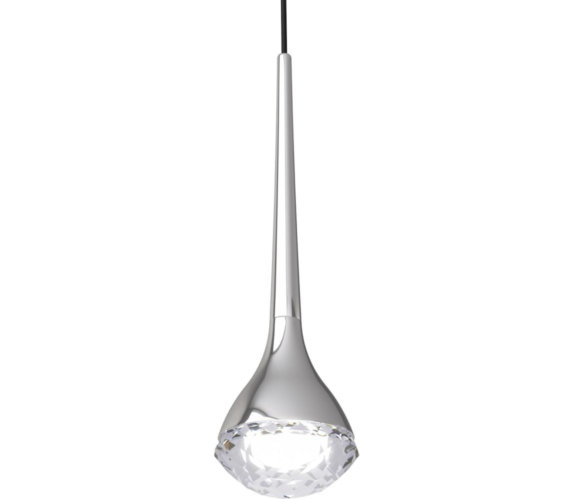 Open Design OR80322 - LED Lustr na lanku CRIMA LED/7W/230V lesklý chrom OR80322