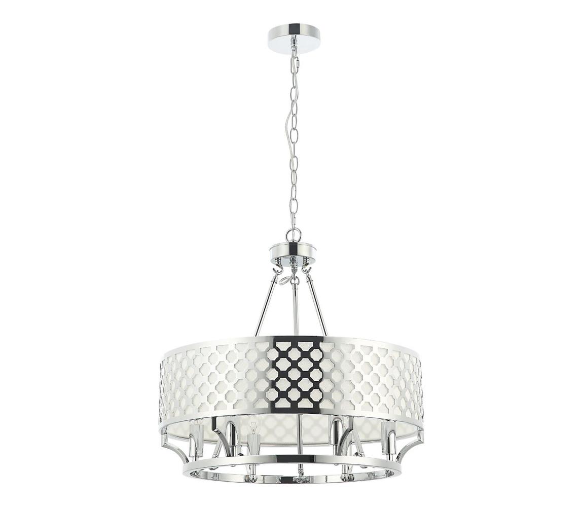 Open Design OR84375 - Lustr na řetězu VERNO 6xE14/12W/230V lesklý chrom OR84375