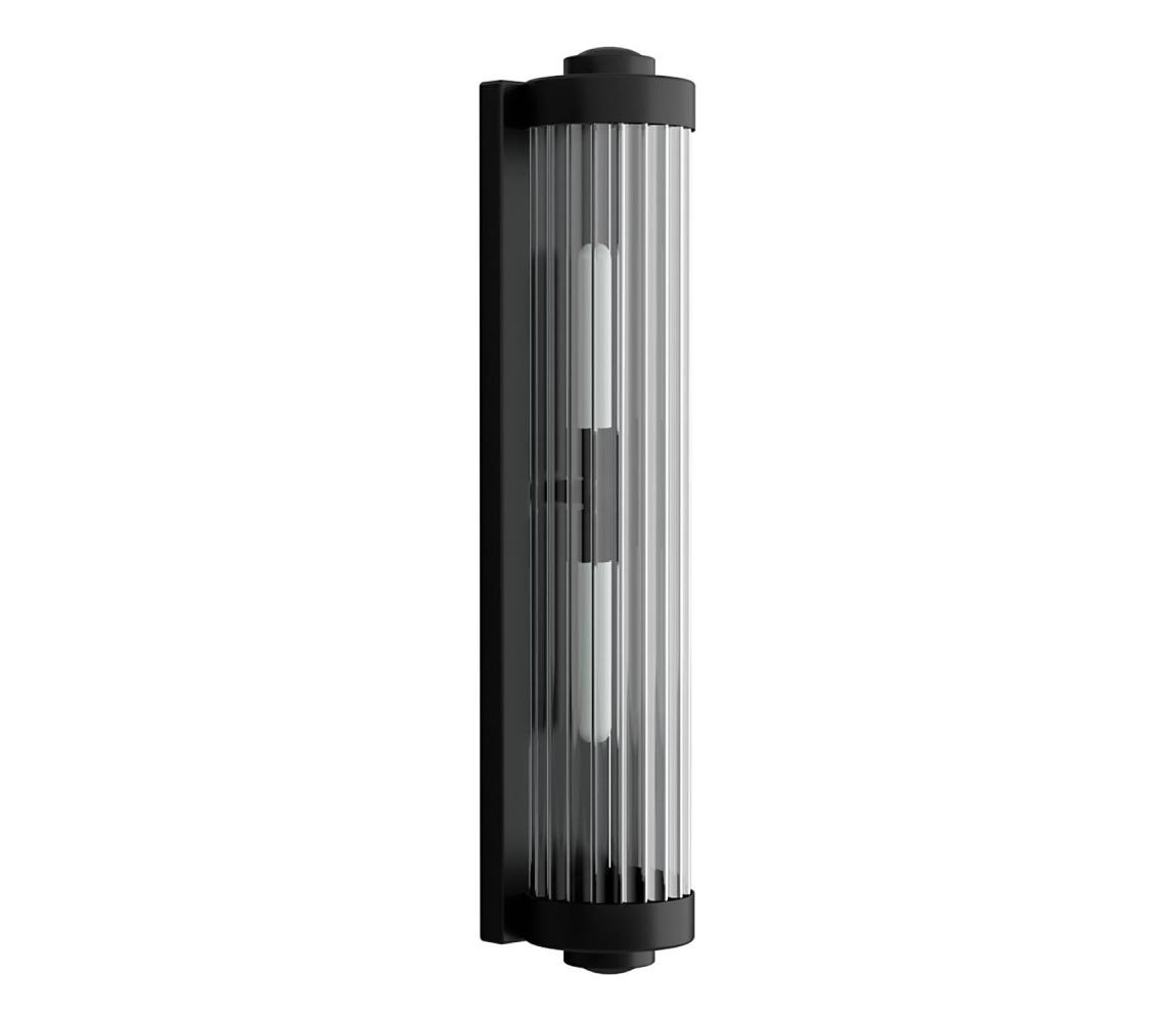Open Design OR84498 - Koupelnová nástěnná lampa FUMI 2xG9/8W/230V IP44 černá OR84498