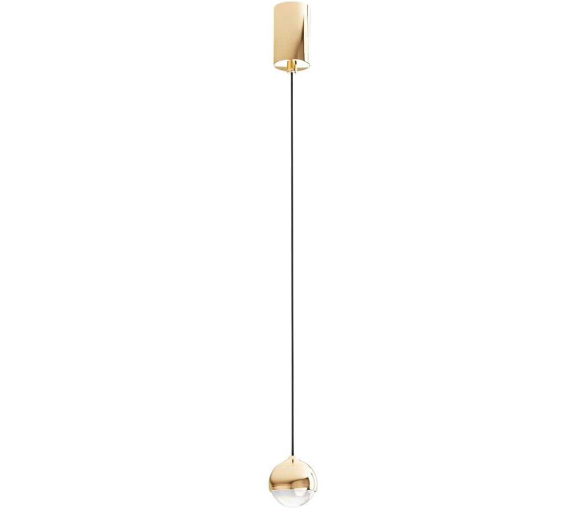 Open Design OR85099 - LED Lustr na lanku BOLICINA LED/5W/230V zlatá OR85099