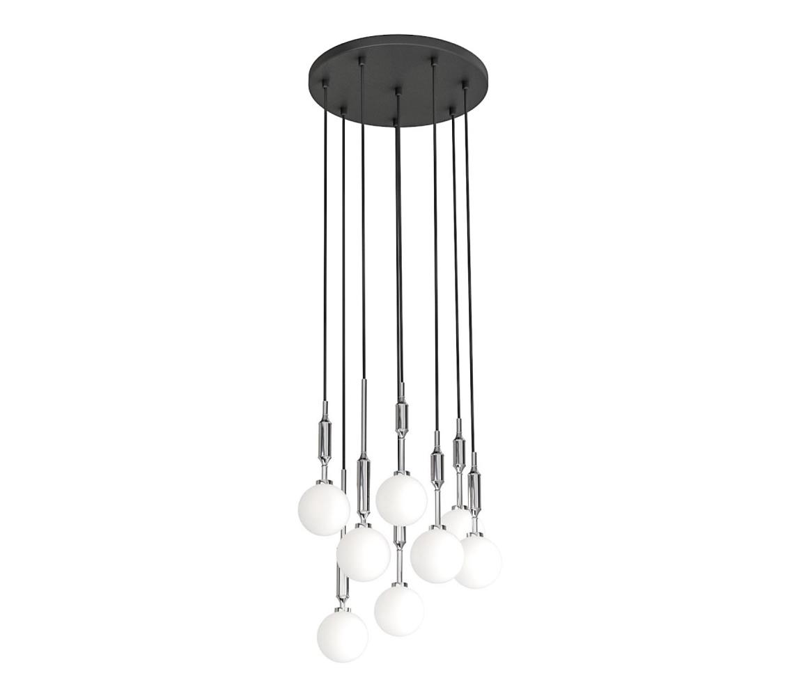 Open Design OR85327 - Lustr na lanku ERO 8xG9/8W/230V lesklý chrom OR85327