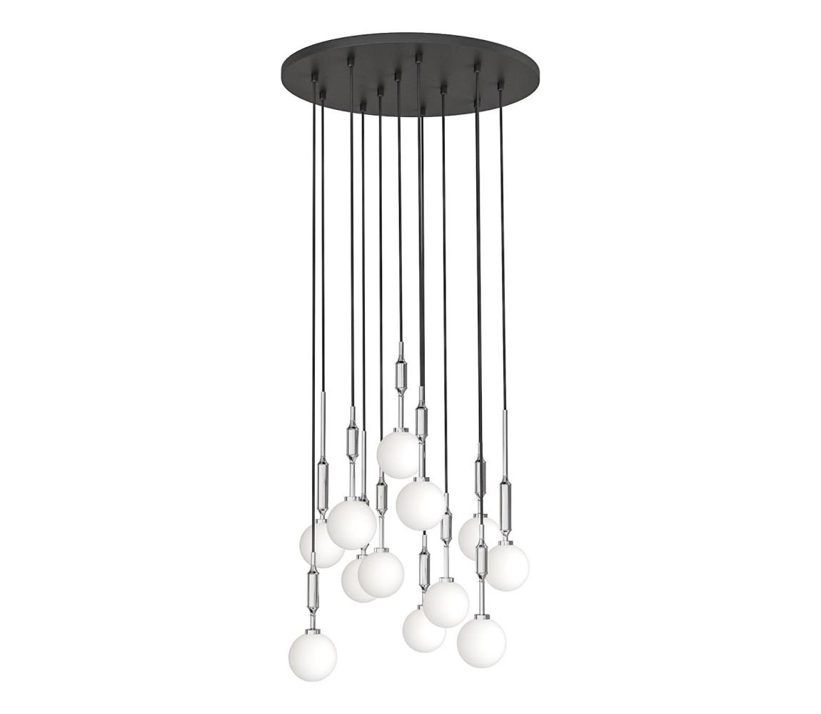Open Design OR85389 - Lustr na lanku ERO 12xG9/8W/230V lesklý chrom OR85389