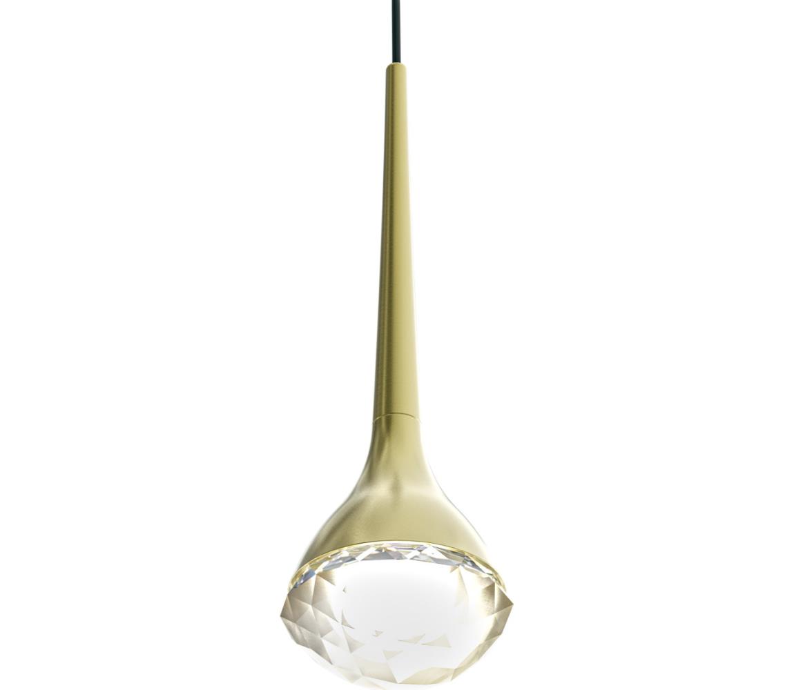 Open Design OR86171 - LED Lustr na lanku CRIMA LED/7W/230V mosaz OR86171