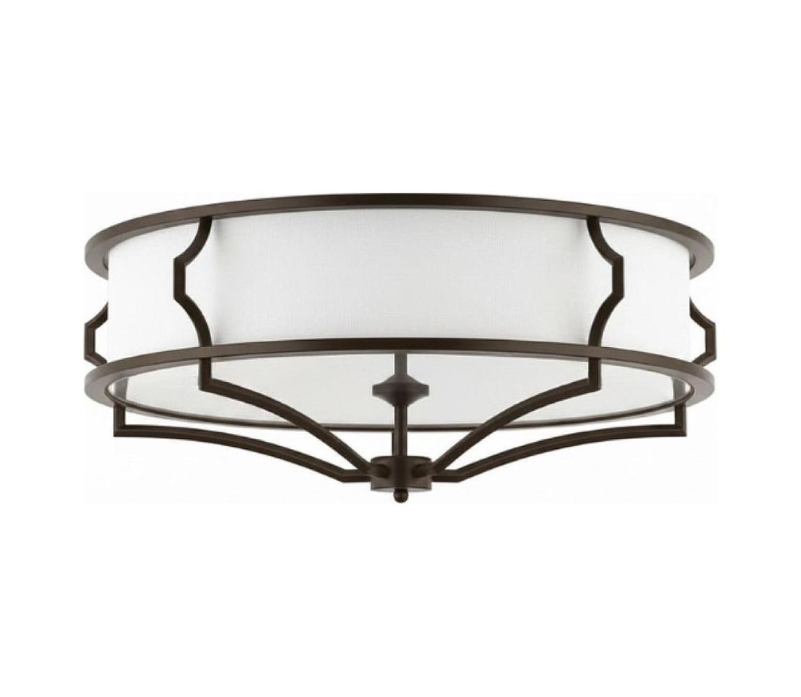 Open Design OR86607 - Stropní svítidlo STESSO 4xE27/12W/230V pr. 65 cm hnědá OR86607
