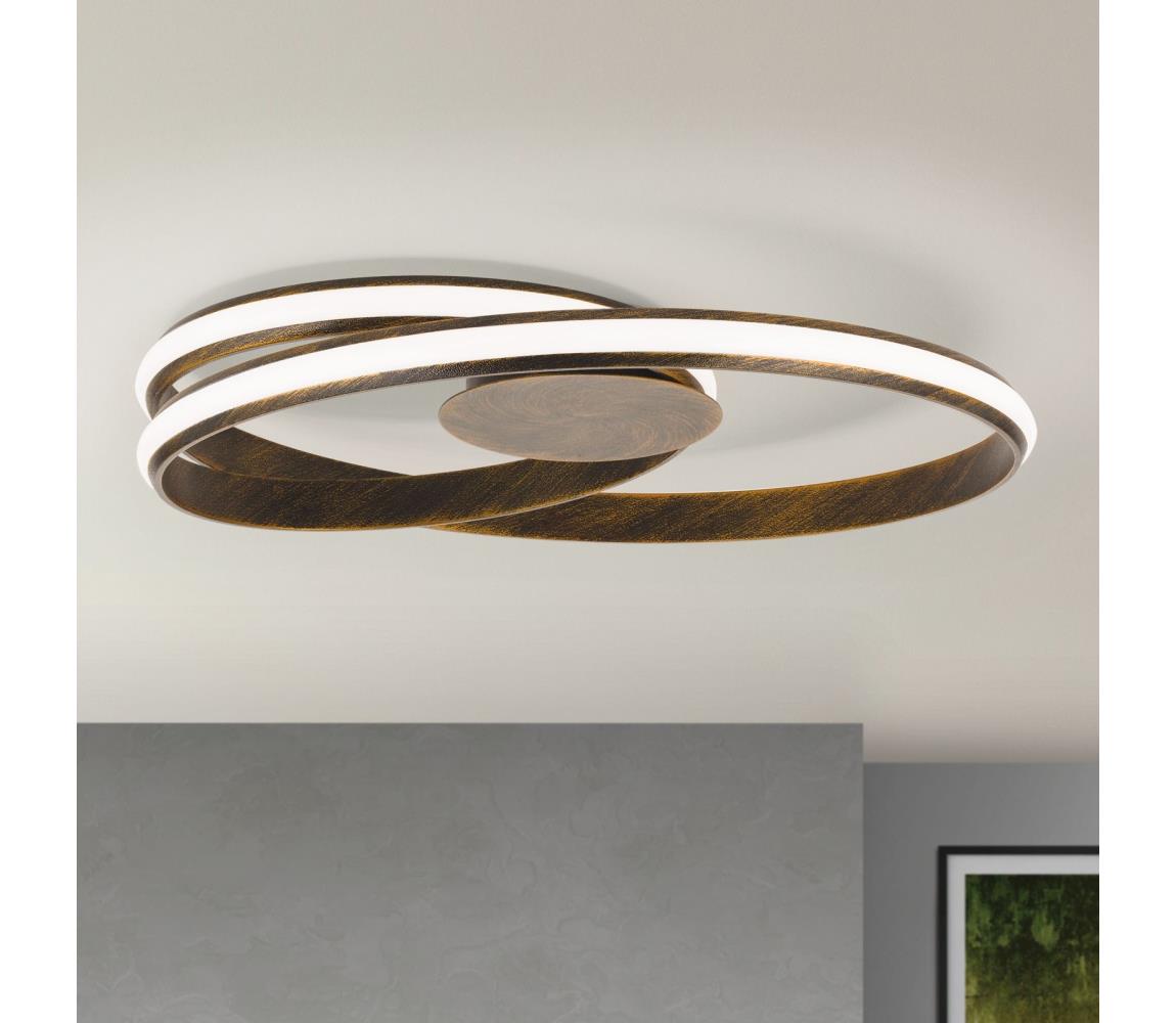 Orion DL 7-638-LED Stmívatelné stropní svítidlo CIRCUS LED/30W/230V hnědá/patina DL 7-638 Antik