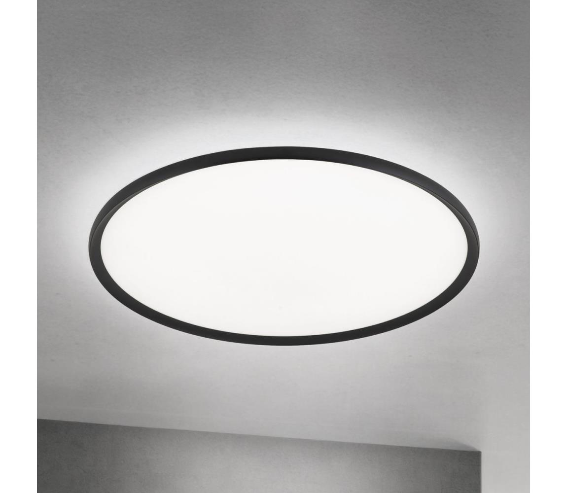Orion - LED Stropní svítidlo KANT LED/66W/230V 2700/3000/4000K pr. 80 cm černá DL 7-704/80 schwarz