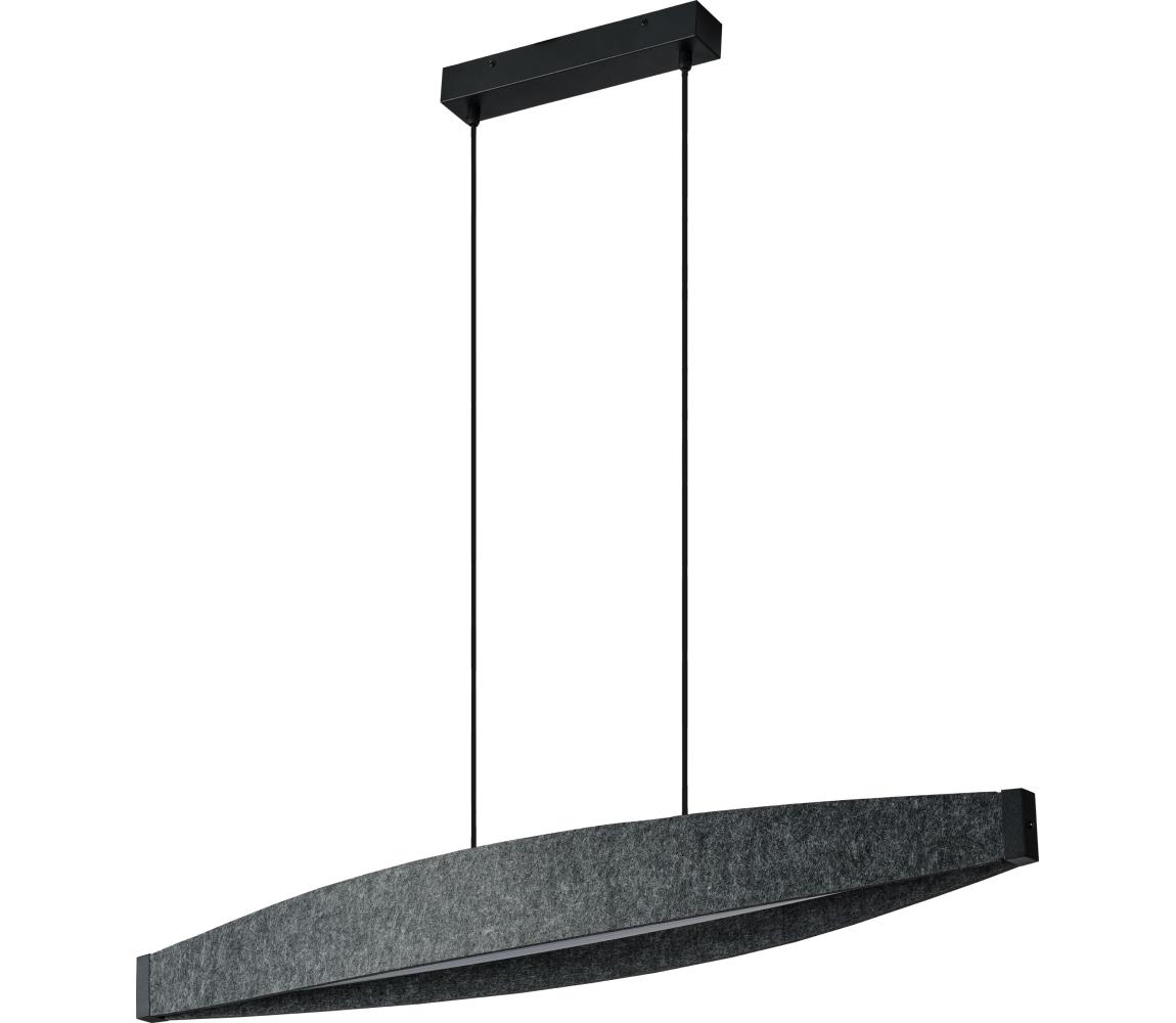 Osram - LED Lustr na lanku DECOR FLAT LED/23W/230V šedá 4058075847507