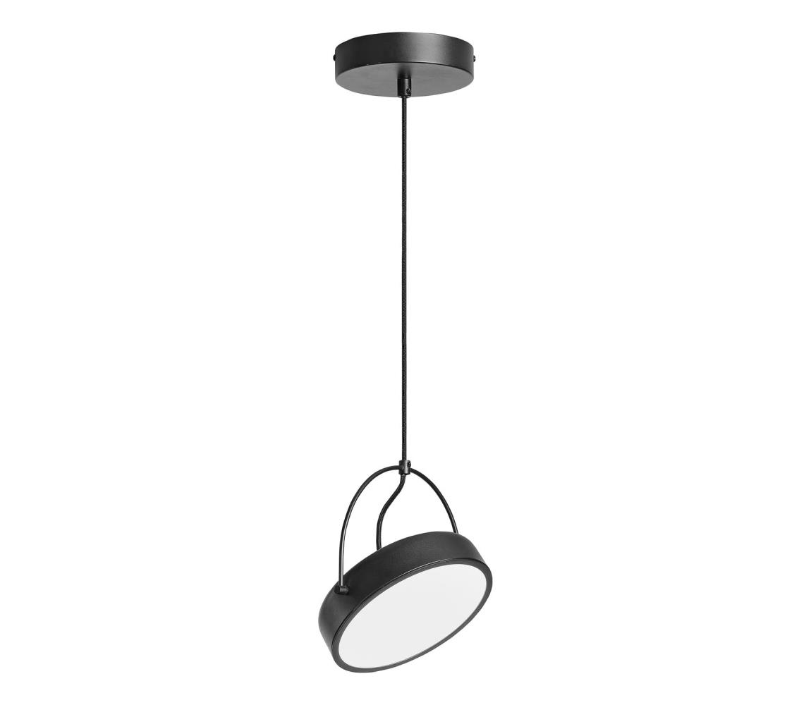 Osram - LED Lustr na lanku DECOR PUCK LED/12W/230V CRI 90 černá 4058075846524