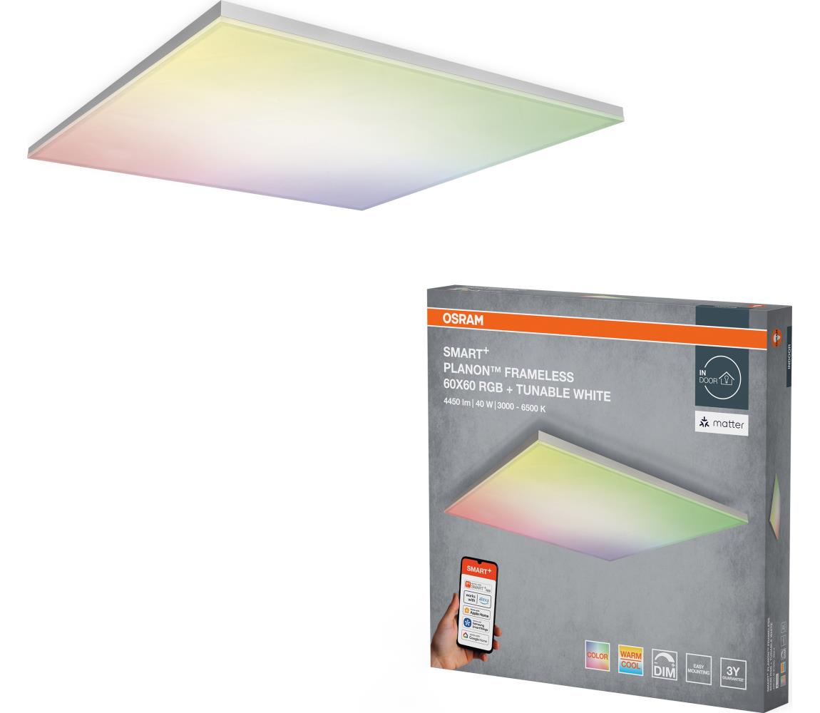 Osram - LED RGBW Stmívatelné stropní svítidlo SMART+ FRAMELESS LED/40W/230V 4099854471896