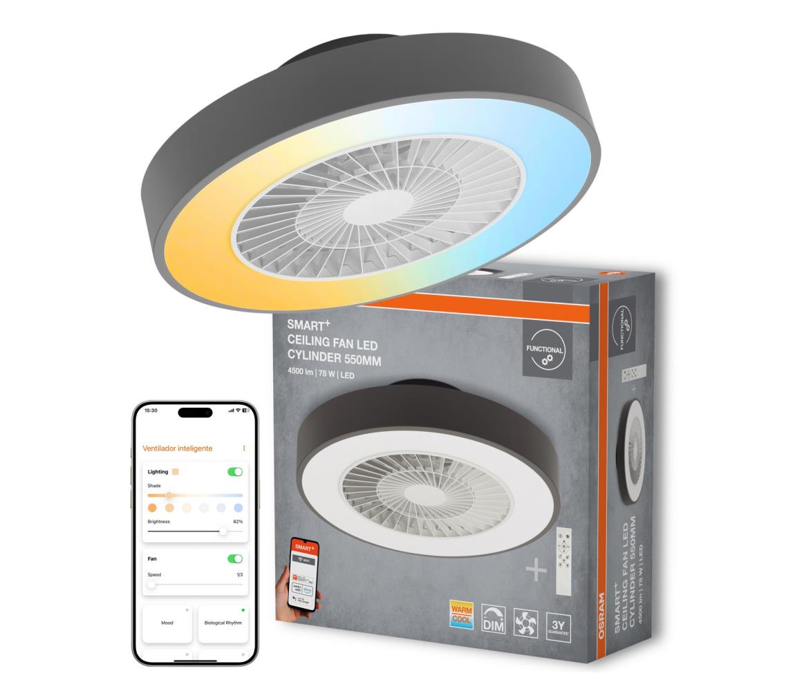 Osram - LED Stmív. stropní svítidlo s látorem SMART+ LED/78W/230V Wi-Fi +DO 4099854472800