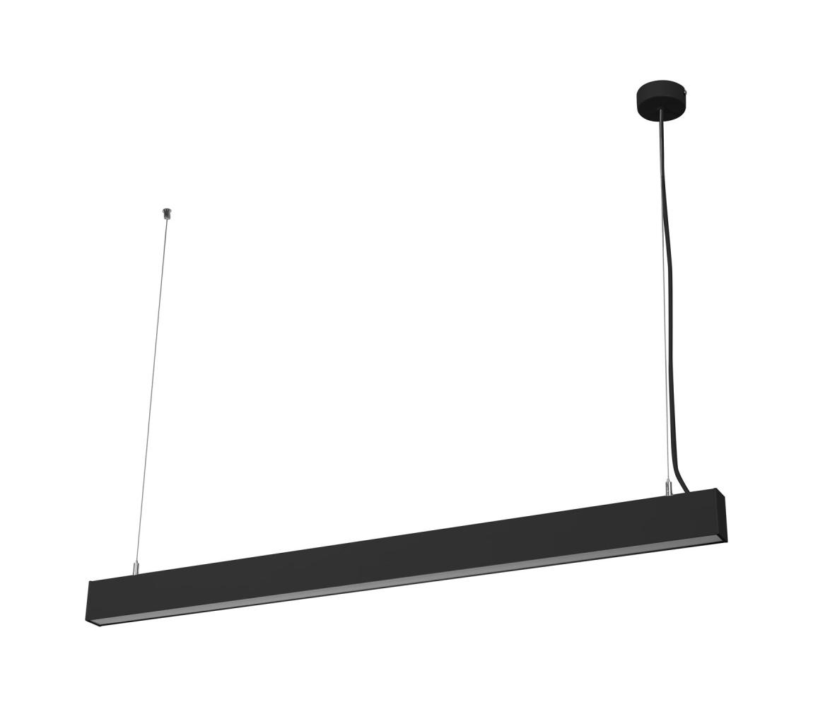 Osram - LED Stmívatelný lustr na lanku OFFICE LINE LED/42W/230V 112,6 cm černá 4099854464812