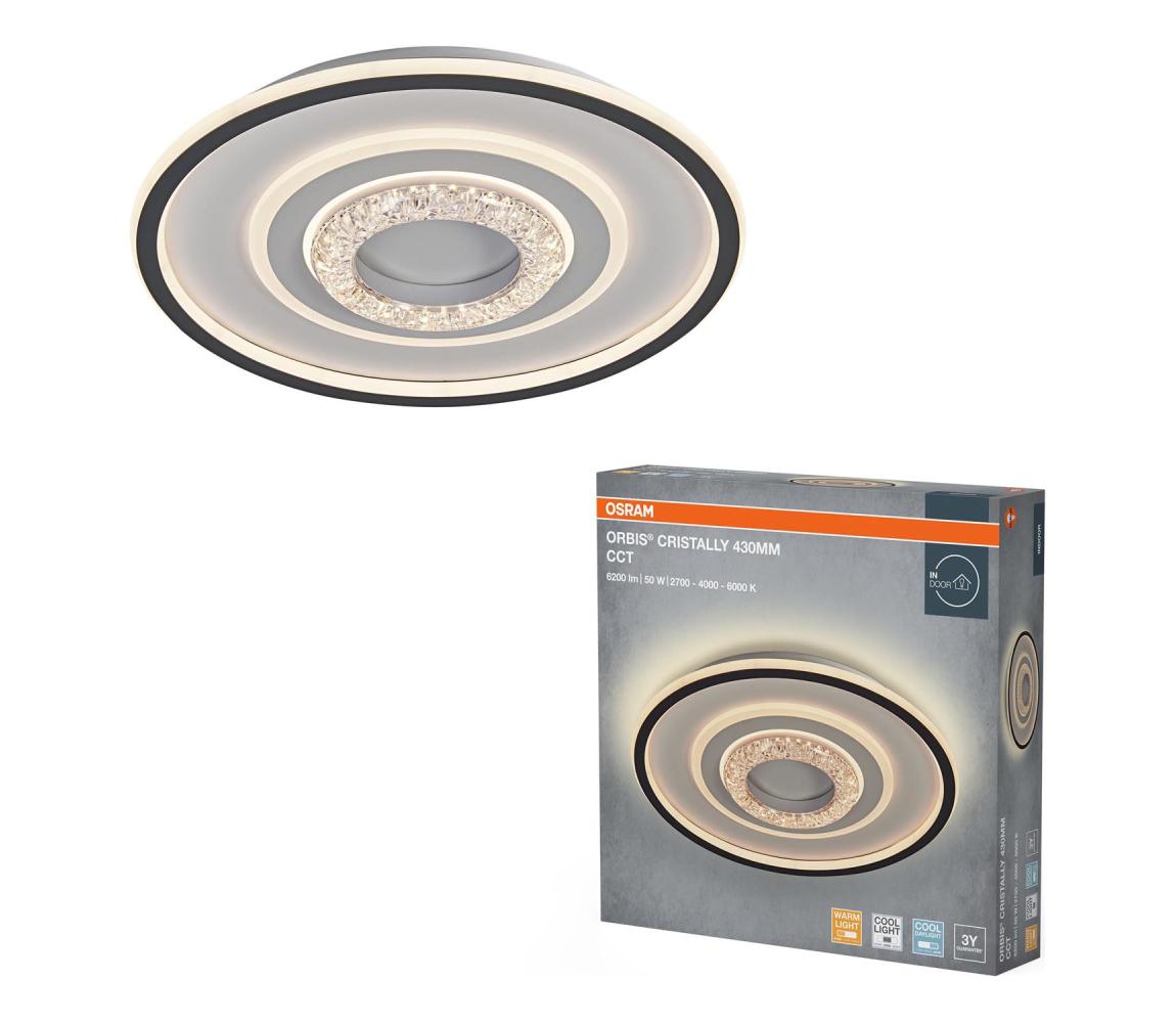 Osram - LED Stropní svítidlo ORBIS CRISTALLY LED/50W/230V 2700/4000/6000K 4099854659331