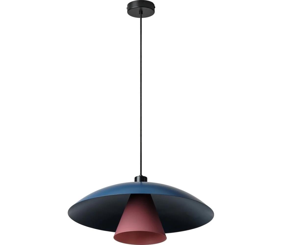 Osram - Lustr na lanku DECOR FLYING MUSHROOM 1xE27/25W/230V pr. 50 cm modrá 4058075846920