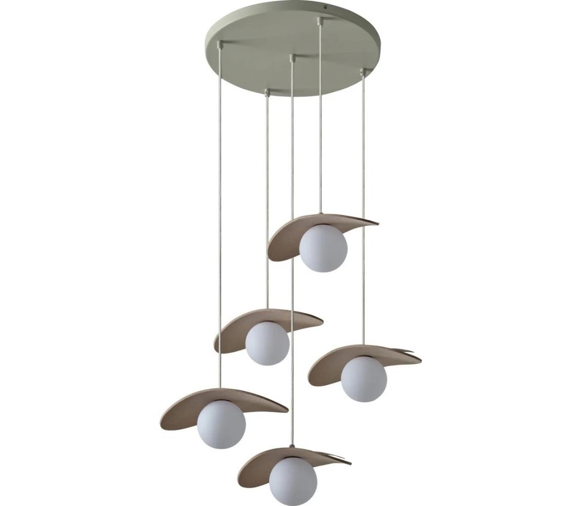 Osram - Lustr na lanku DECOR PEARL 5xG9/5W/230V béžová 4058075847729