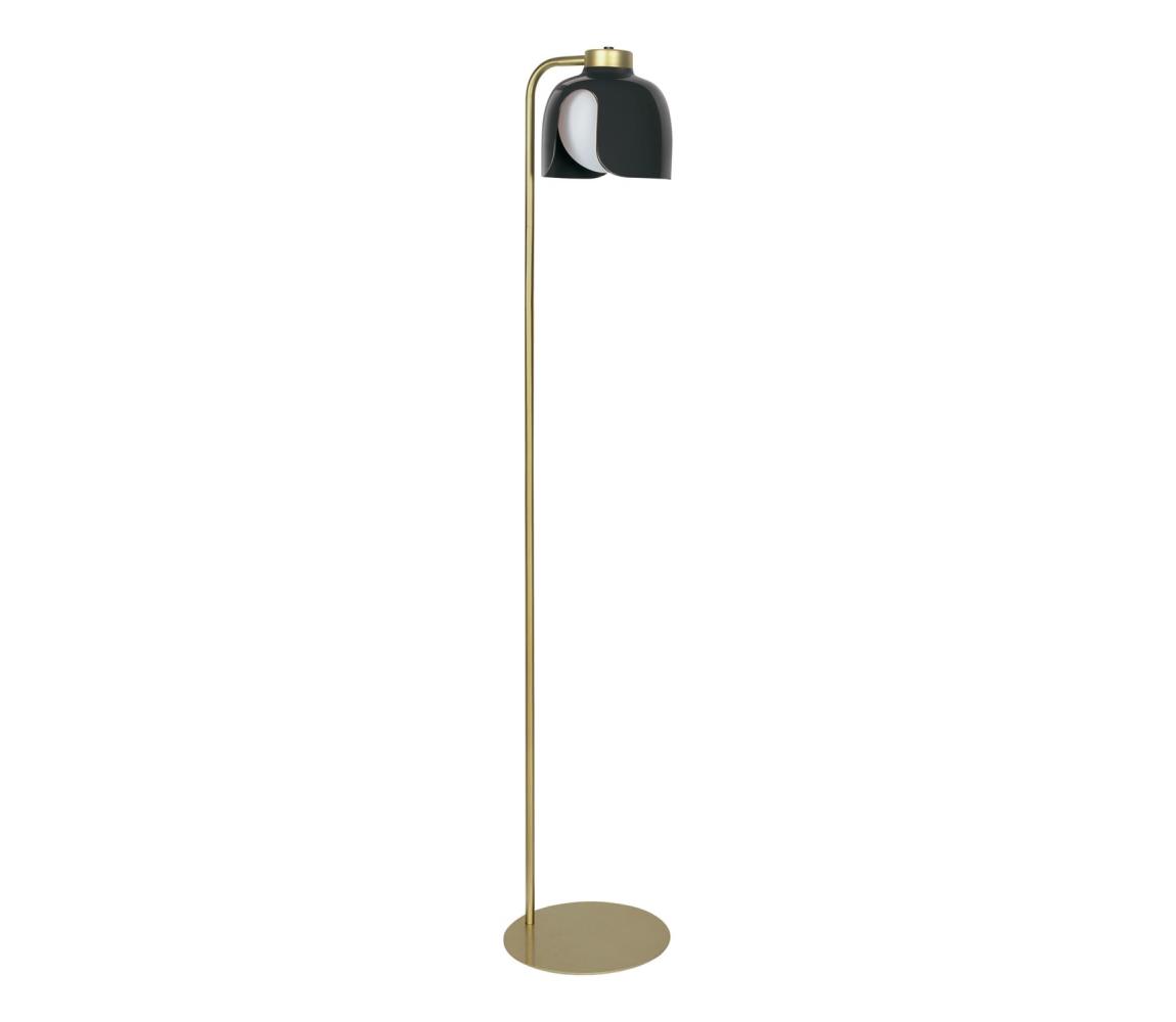 Osram - Stojací lampa DECOR COROLLE 1xE27/15W/230V černá/zlatá 4058075849181