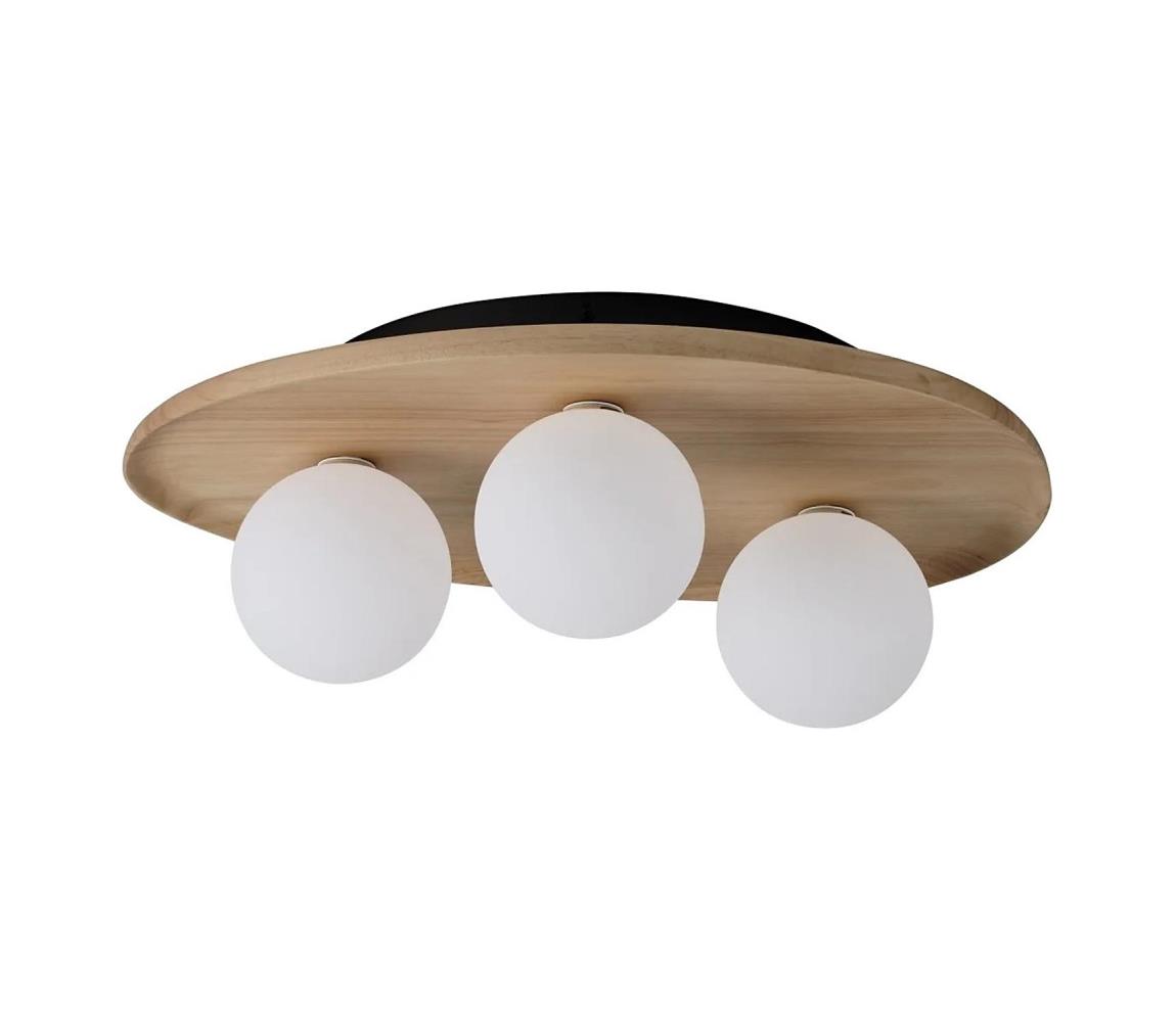 Osram - Stropní svítidlo WOOD NEST 3xG9/5W/230V kaučukovník 4058075848269