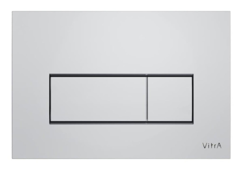 Ovládací tlačítko VitrA Root Square plast chrom lesklý 740-2380 740-2380