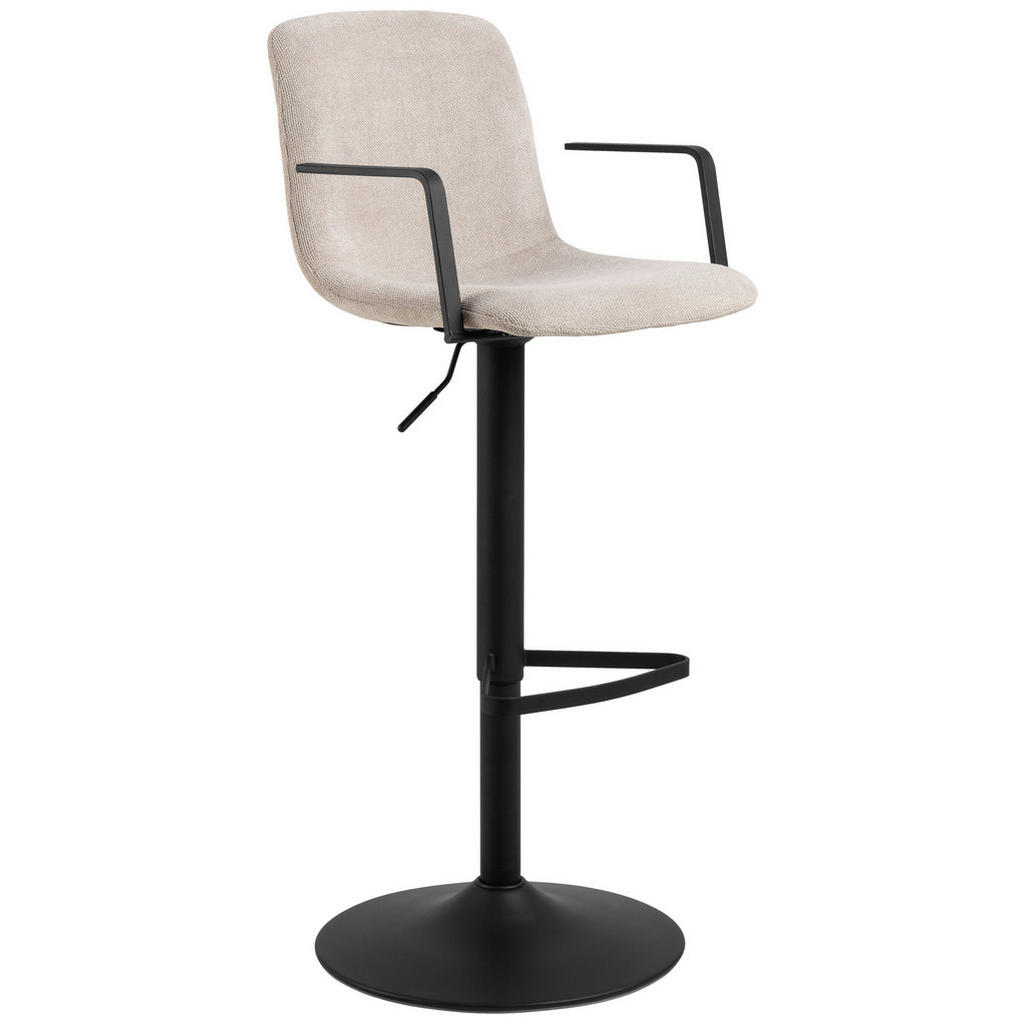 P & B BAROVÁ ŽIDLE, černá, béžová