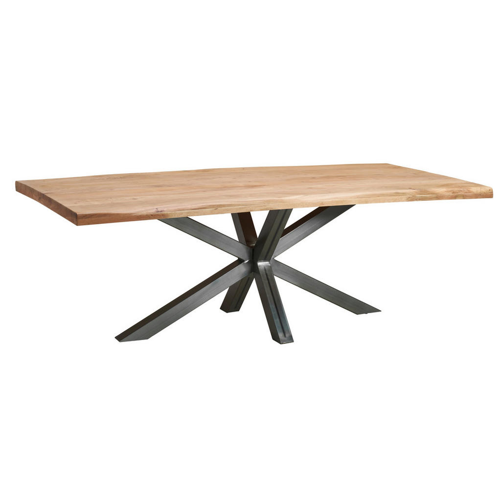 P & B JÍDELNÍ STŮL, akácie, přírodní barvy, 220/100/76 cm