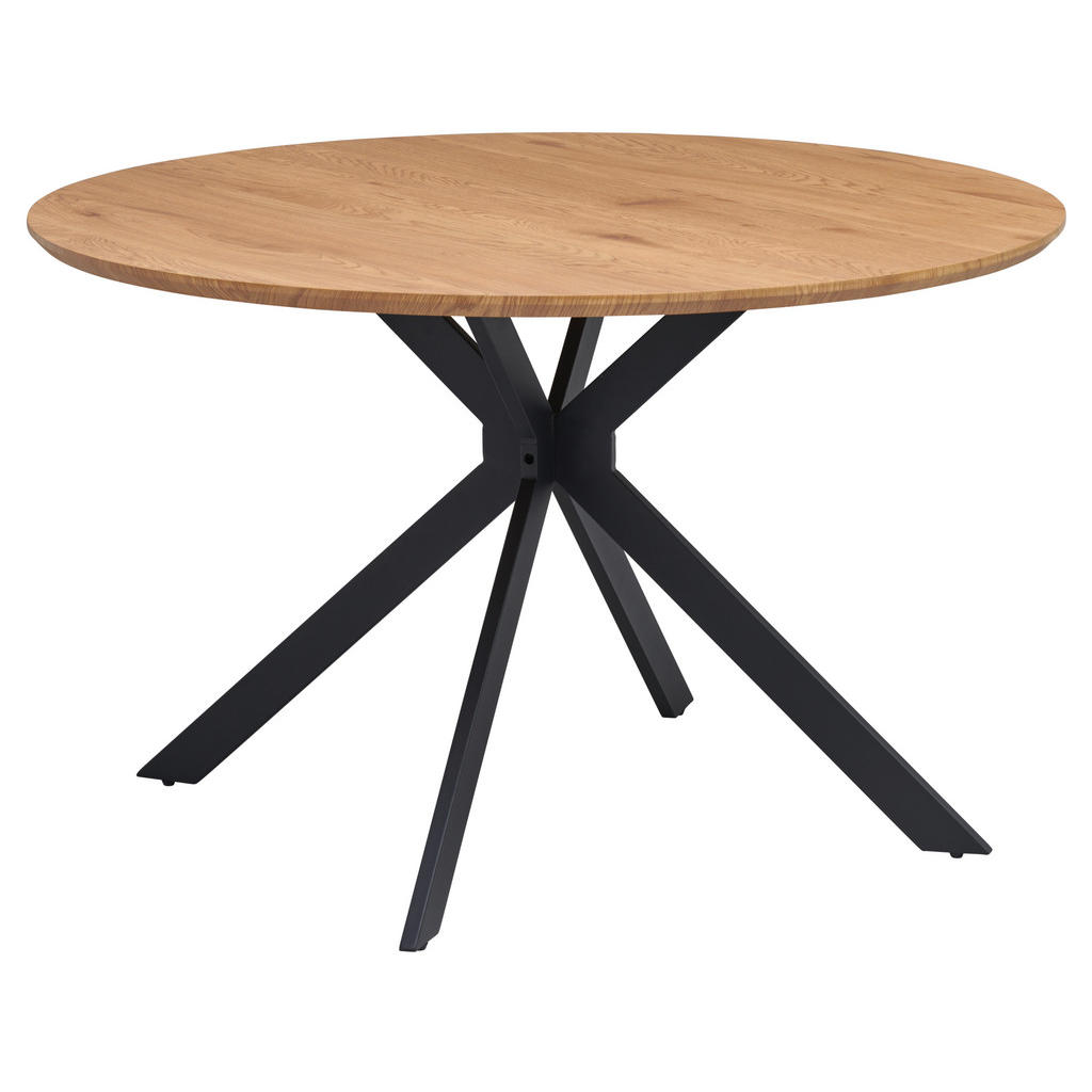 P & B JÍDELNÍ STŮL, barvy dubu, 120/120/76 cm