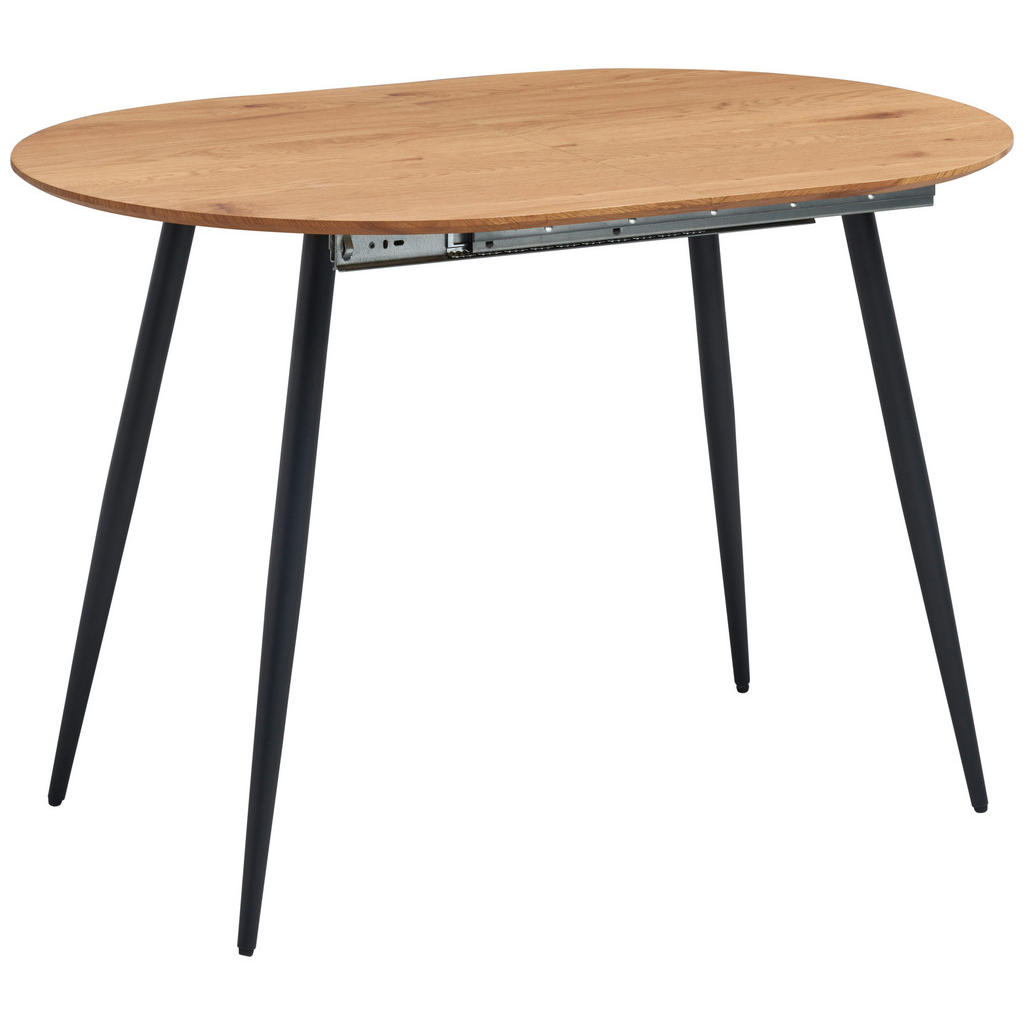 P & B JÍDELNÍ STŮL, barvy dubu, 120-160/80/75 cm