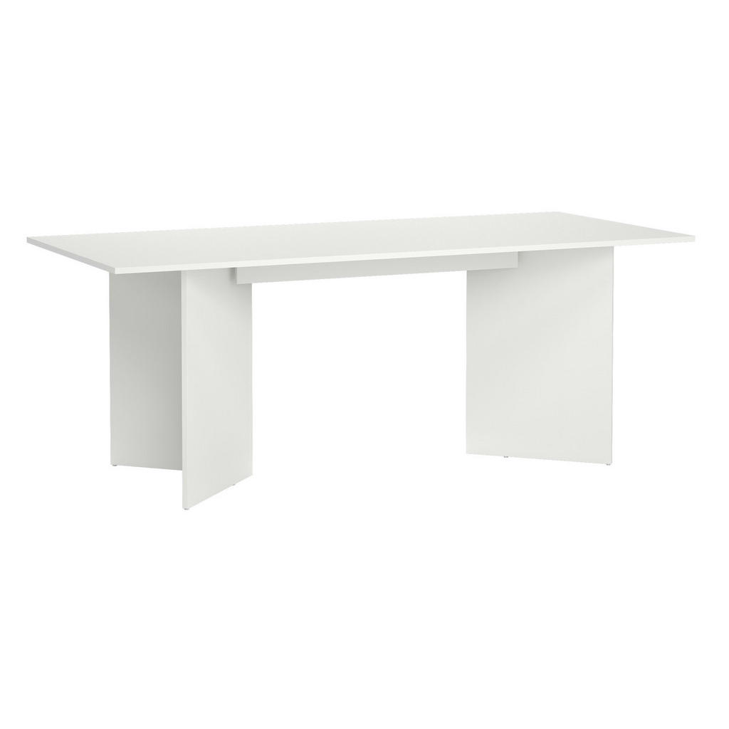 P & B JÍDELNÍ STŮL, bílá, 200/90/76 cm