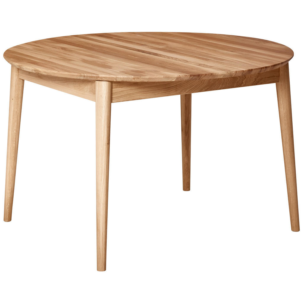 P & B JÍDELNÍ STŮL, divoký dub, 120-165/120/75 cm