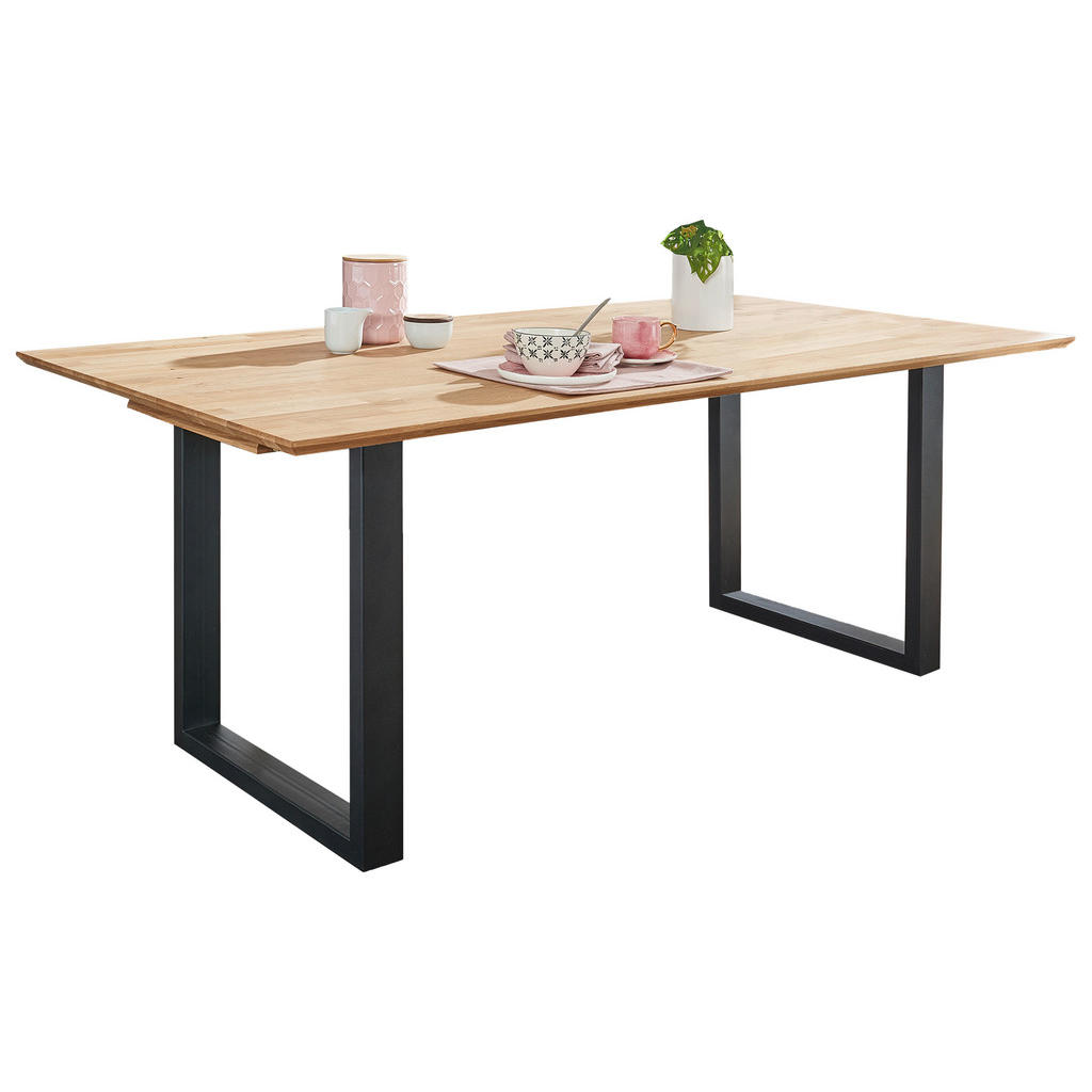 P & B JÍDELNÍ STŮL, divoký dub, 180/90/75 cm
