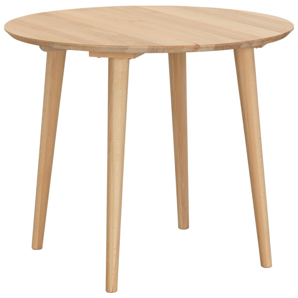 P & B JÍDELNÍ STŮL, jádrový buk, jádrový buk, 90/90/75 cm