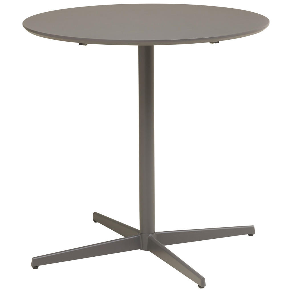 P & B JÍDELNÍ STŮL, šedá, 80/76/80 cm