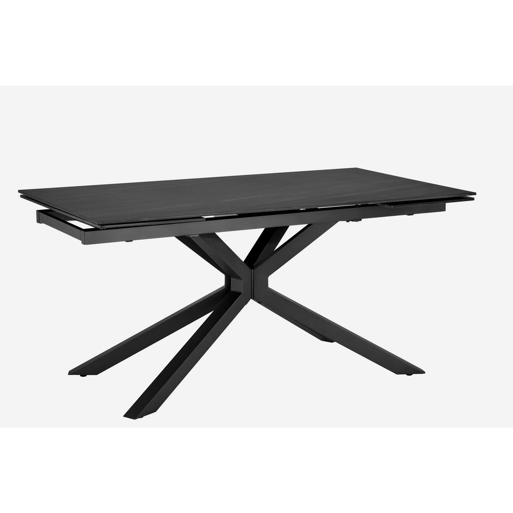 P & B JÍDELNÍ STŮL, tmavě šedá, 160/90/75 cm