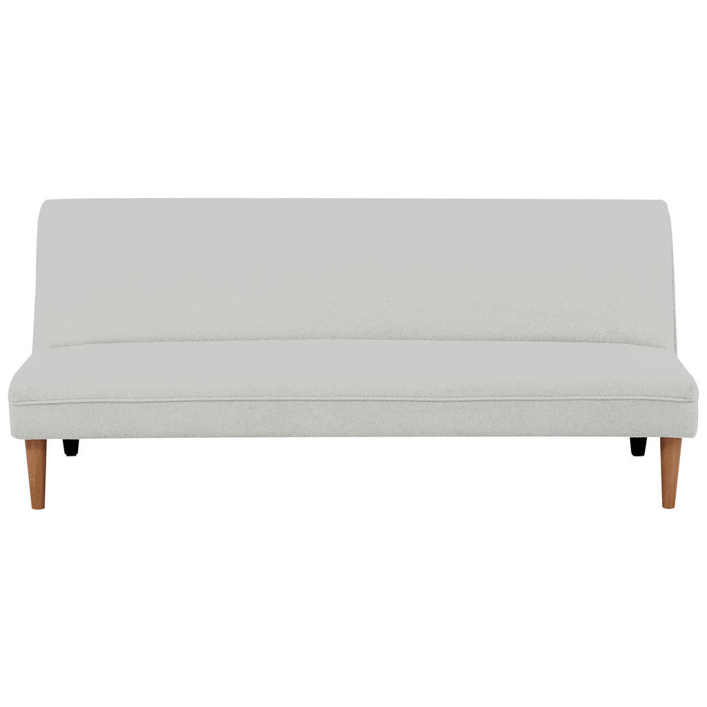 P & B ROZKLÁDACÍ POHOVKA, textil, bílá 1