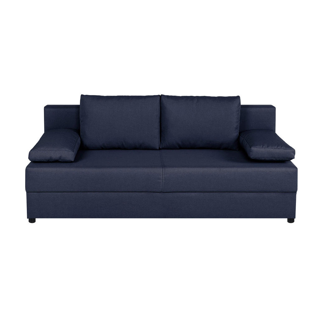 P & B ROZKLÁDACÍ POHOVKA, textil, kompozitní dřevo, barvy grafitu 1