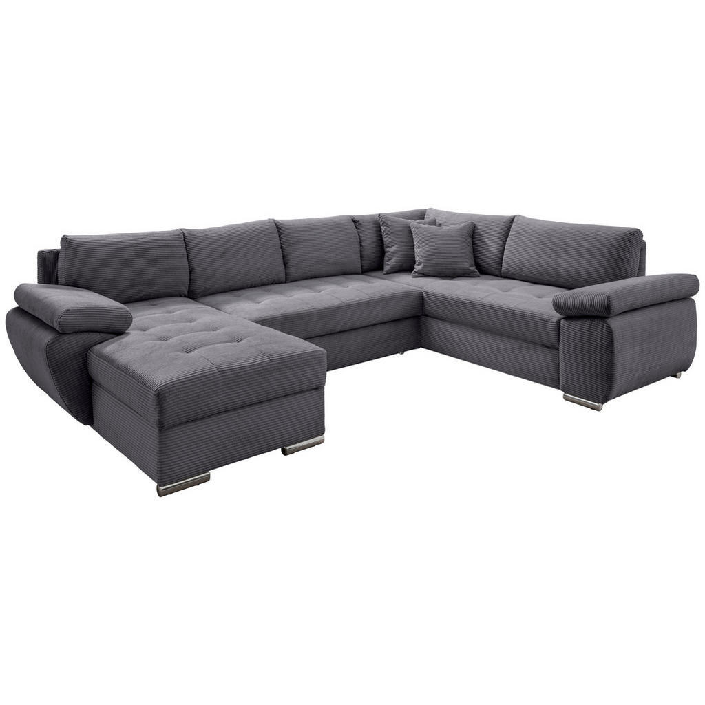 P & B SEDACÍ SOUPRAVA, textil, šedá 1