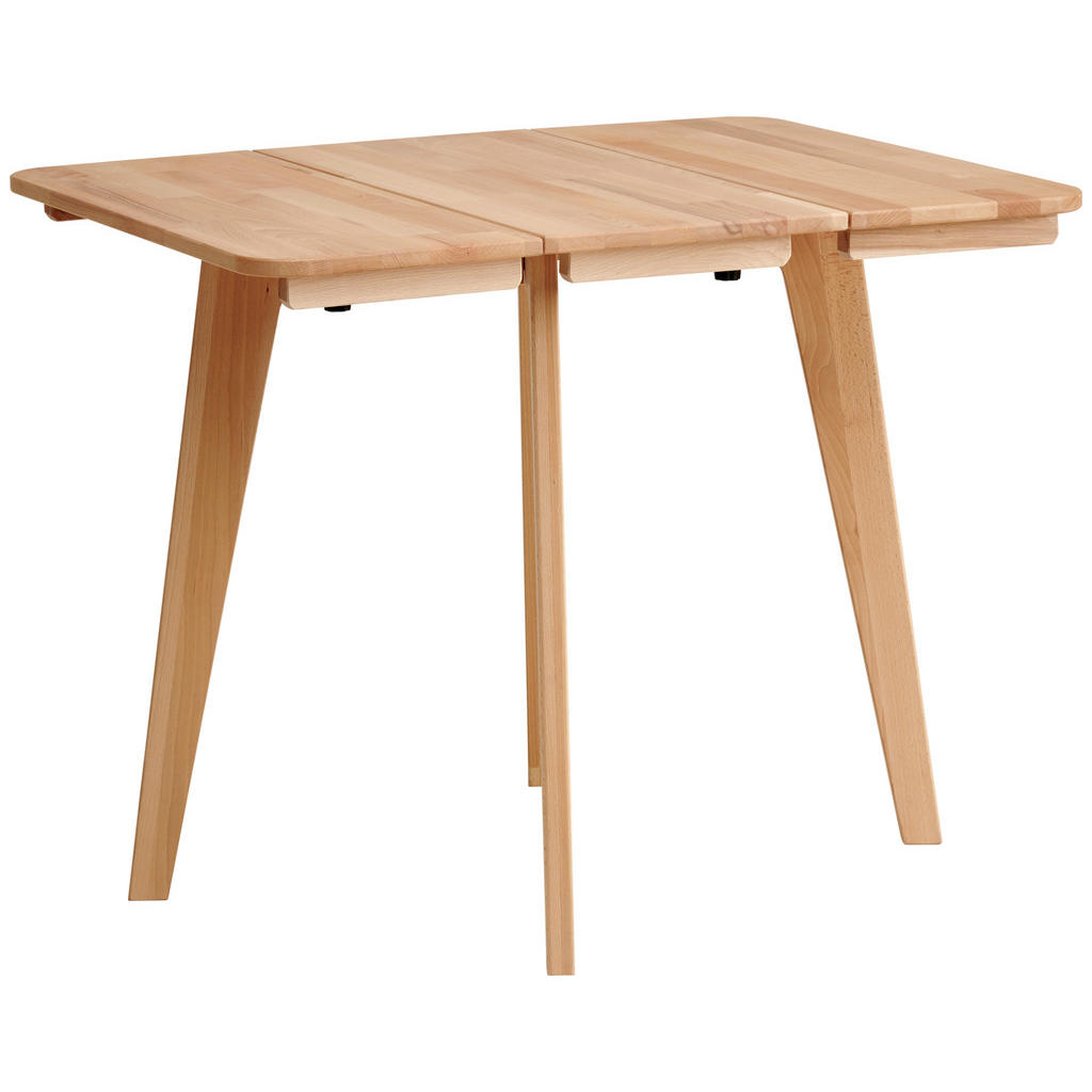 P & B SKLÁDACÍ STŮL, jádrový buk, jádrový buk, 94/75/75 cm