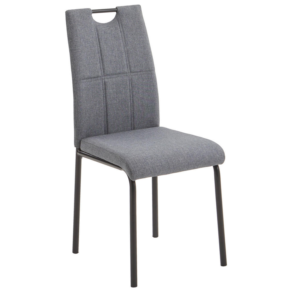 P & B ŽIDLE, antracitová, černá