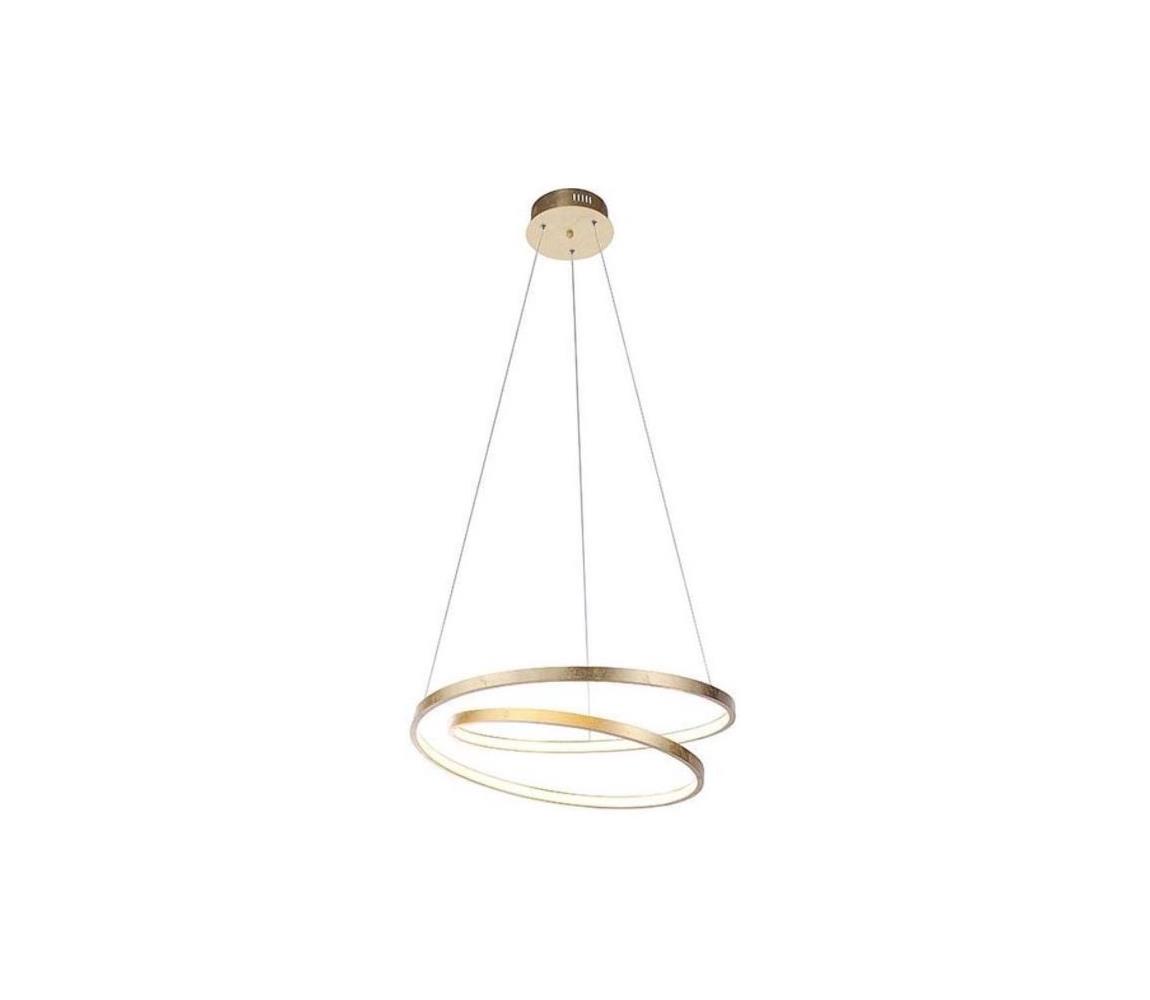 Paul Neuhaus 2472-12 - LED Stmívatelný lustr na lanku ROMAN LED/30W/230V zlatá 2472-12