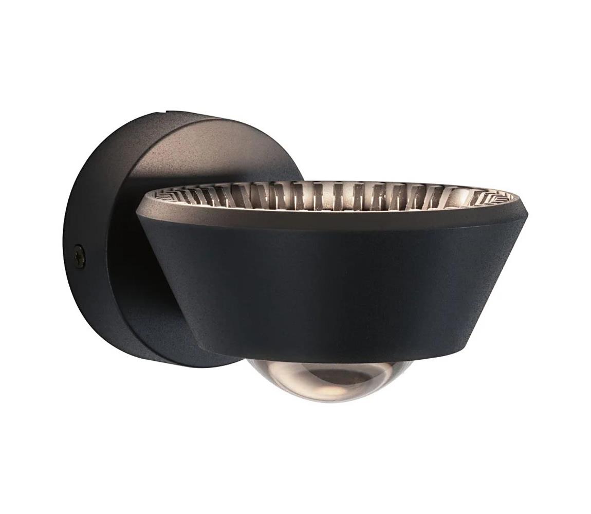 Paulmann 79769 - LED/9W IP44 Stmívatelné nástěnné svítidlo SABIK 230V 79769