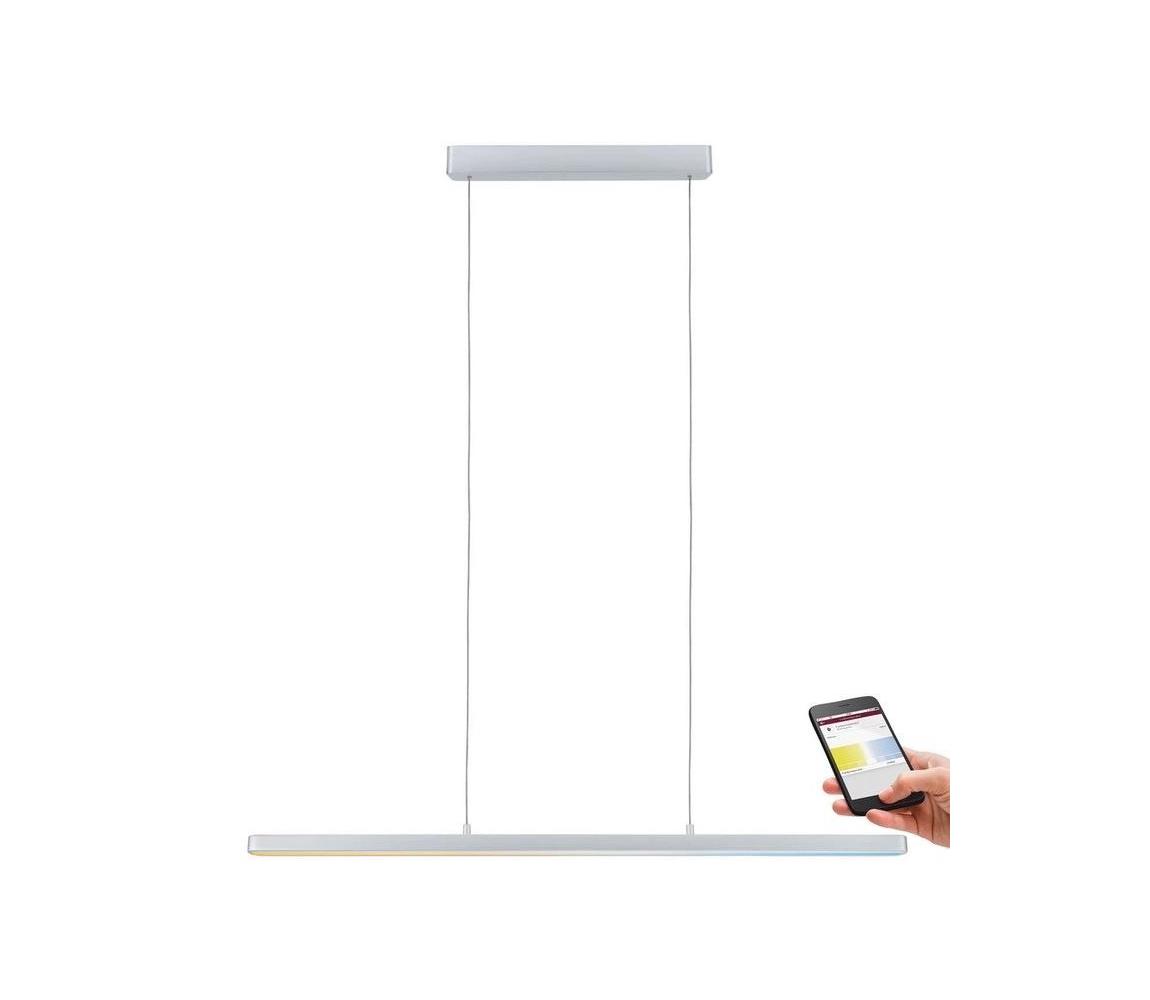 Paulmann 79902 - LED/43W Stmívatelný lustr na lanku SMART LENTO 230V 2700-6000K 79902