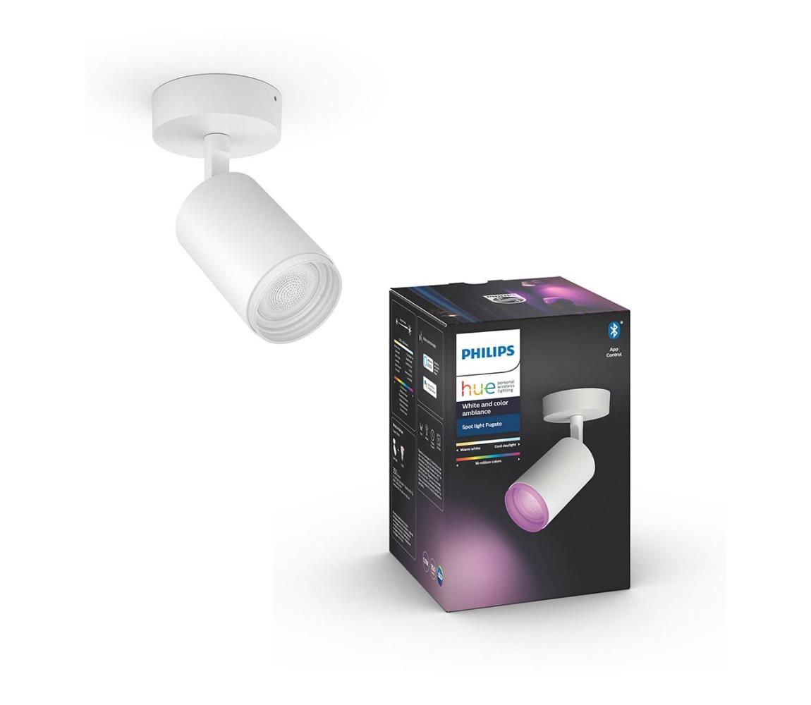 Philips 50631/31/P7 - LED RGBW Bodové svítidlo Hue FUGATO 1xGU10/5,7W/230V 50631/31/P7